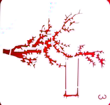 Imported Stencils- 5"*5"- Swing on a Branch