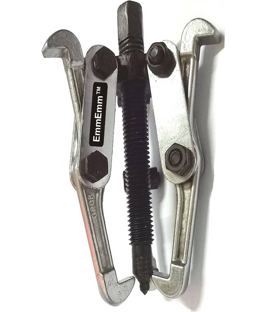 EmmEmm Original Bearing Puller /Gear Puller 3 Legs - 4 Inches Drop Forged Chrome Plated