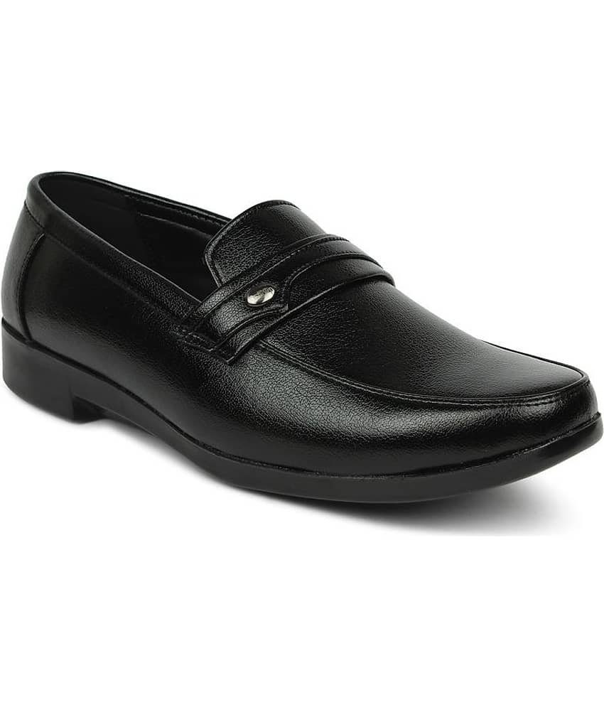 Action - Black Men's Slip On Formal Shoes