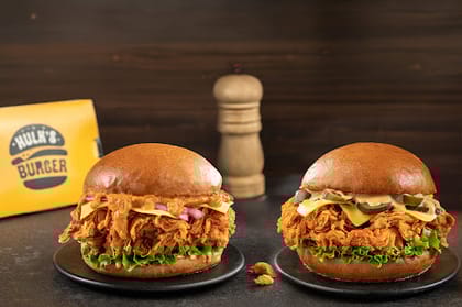 Nashville Chicken + Crispy Butter Chicken Burger Combo -?Save Rs 89!!