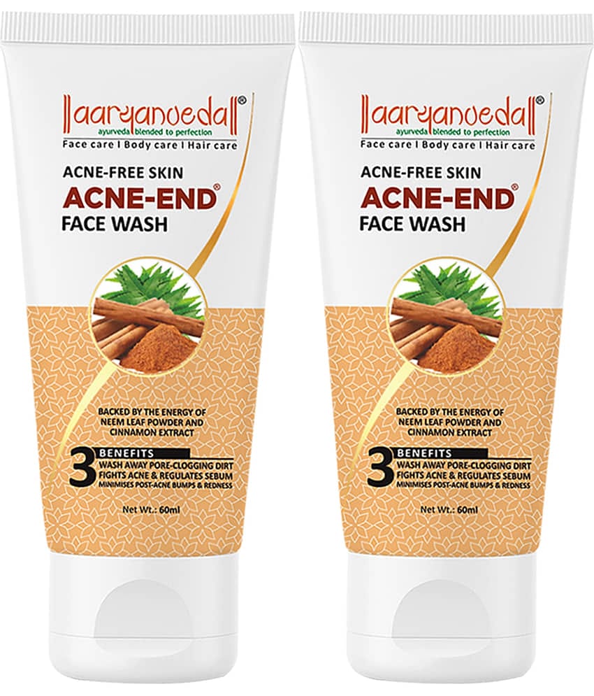 Aaryanveda Acne Face Wash - Clear, Purify & Soothe Acne-Prone Skin Anti Acne Facewash 200ml