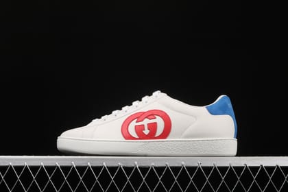 GucciMens Ace GG - White-Euro 41