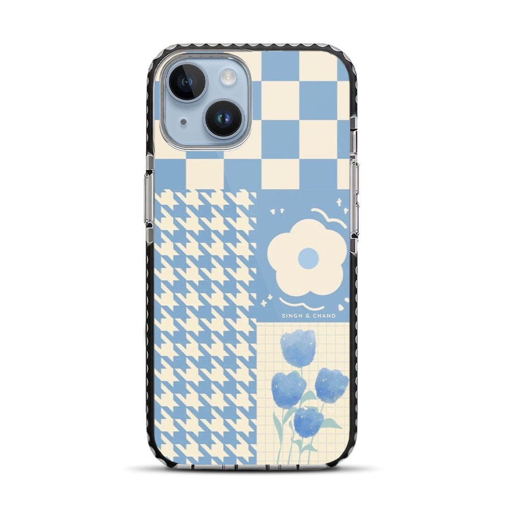 Blue Floral Dream 1.0 iPhone 14 Stride Phone Case-Stride