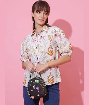 Sheetal associates Women's Cotton Regular Top ( White )