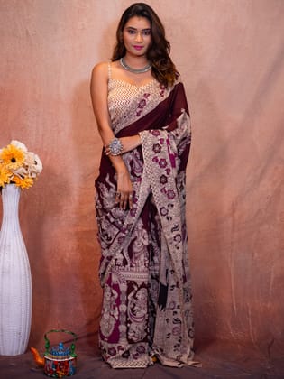 Kalamkari Saree