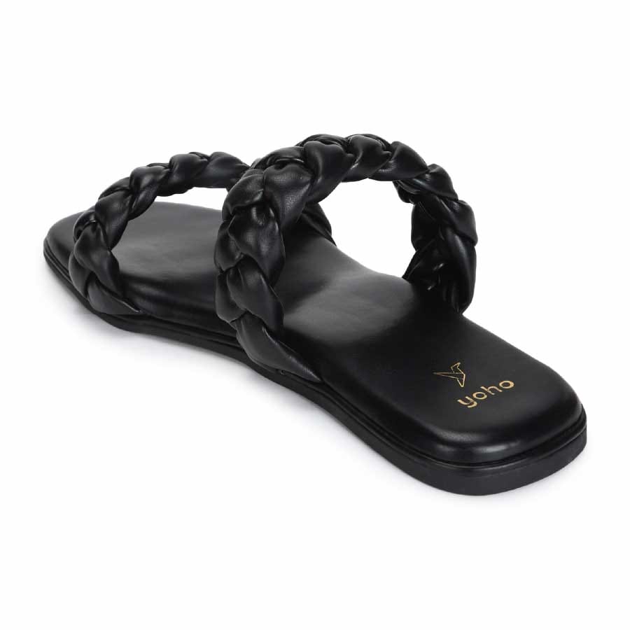 Knotted Flat-Classic Black / 4