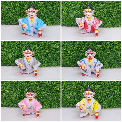 Laddu gopal night suit pack of 6 (RANDOM PRINT AND COLOUR)-0