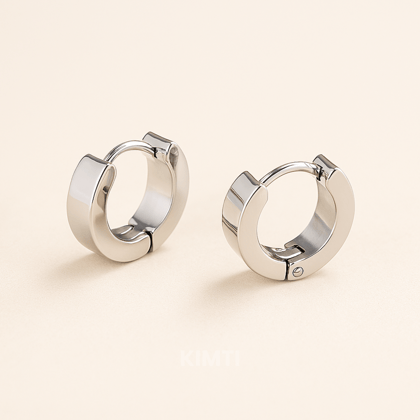 Men-Contemporary Hoop Earrings