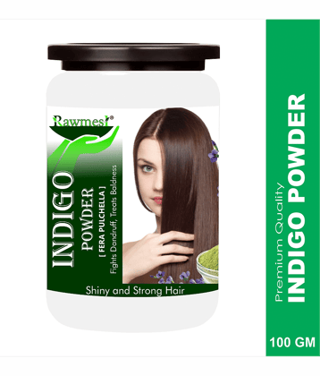 Rawmest Ayurvedic Indigo (Indigofera Tinctoria) Powder 100 Gm Pack of 1
