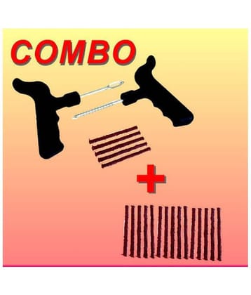 delhideals Tubeless Tyre Puncture Repair Kit 11 - 20 Strips
