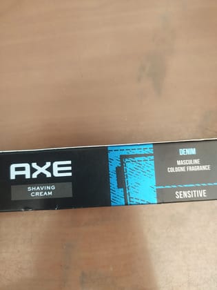 Axe Shaving Cream Denim Masculine Cologne fragrance Sensitive 