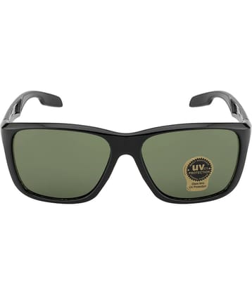Fair-X Black Square Sunglasses ( Pack of 1 )