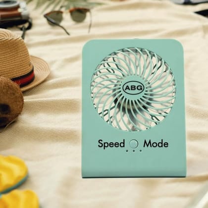 DHRUVINSRI Portable Desk Fan Big Table Fan 3 Step Speed Setting Fan Personal Desk Fan Suitable for Office, School & Home USE