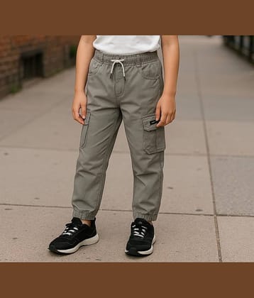 ICONIC ME Pack of 1 Boys 100% Cotton Jeans ( Grey )