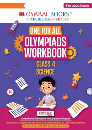 OSWAAL ONE FOT ALL OLYMPIADS WORKBOOK SCIENCE CLASS 4 FOR 2026 EXAMS -NTPC-RRC-IUMS-OLY|| OLYWBSCI4 OSWAAL ONE FOT ALL OLYMPIADS WORKBOOK SCIENCE CLASS 4 FOR 2026 EXAMS -NTPC-RRC-IUMS-OLY|| OLYWBSCI4