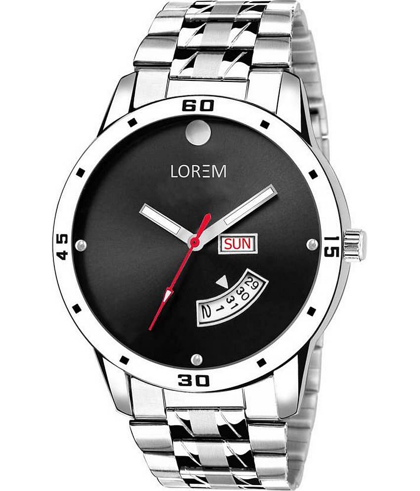 Lorem - Silver Metal Analog Men's Watch