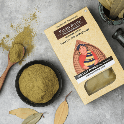 Pahari Roots Bay Leaf Powder (Tez Patta) Pahari Roots Bay Leaf Powder (Tez Patta)
