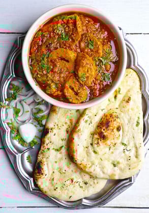 Chaap Masala With 1 Butter Naan