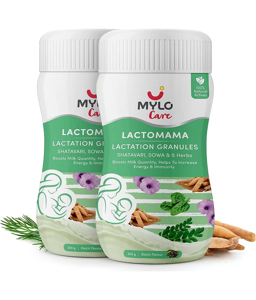Mylo Lactomama Lactation Granules Powder 600 gm Pack Of 2