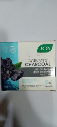 Joy revivify activated charcoal face mask 9in1 benefits 