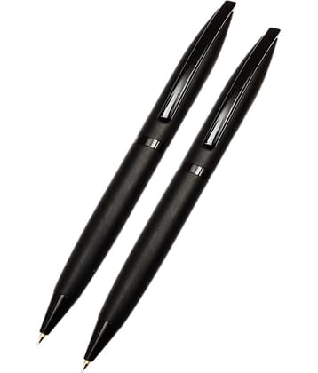 Auteur Black Ball Pen ( Pack of 2 )