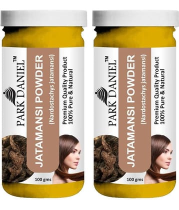 Park Daniel Jatamansi Powder Anti Dandruff Hair Mask For Damaged Hair Pack of 2 of 100 Grams(200 Grams)