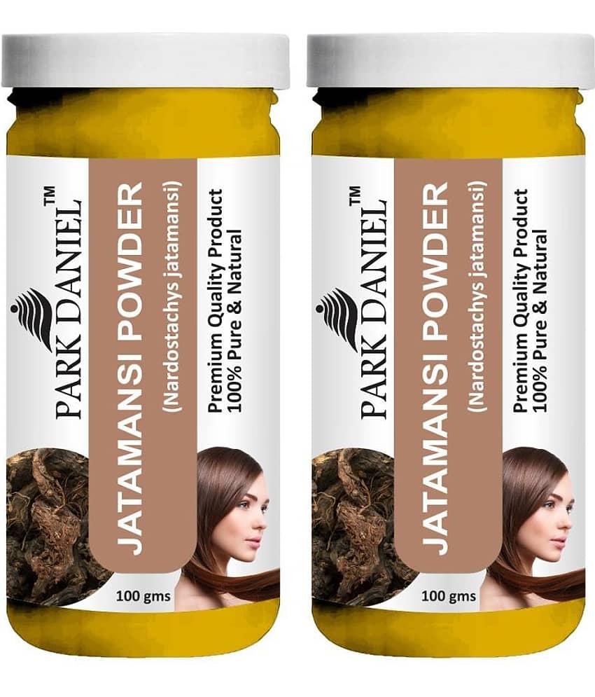 Park Daniel Jatamansi Powder Anti Dandruff Hair Mask For Damaged Hair Pack of 2 of 100 Grams(200 Grams)