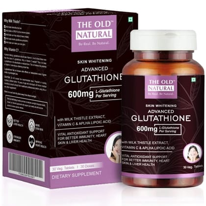 Glutathione Tablets 1000mg With Vitamin C & E, Biotin 30 Tablets-Pack of 1