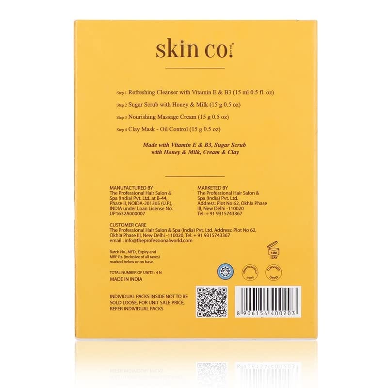 Skin Co Vitamin E,B3, Soothing And Refreshing for women Pedicure Manicure Hand & Foot Home Care Spa Kit | All Skin Types, 30g+10ml