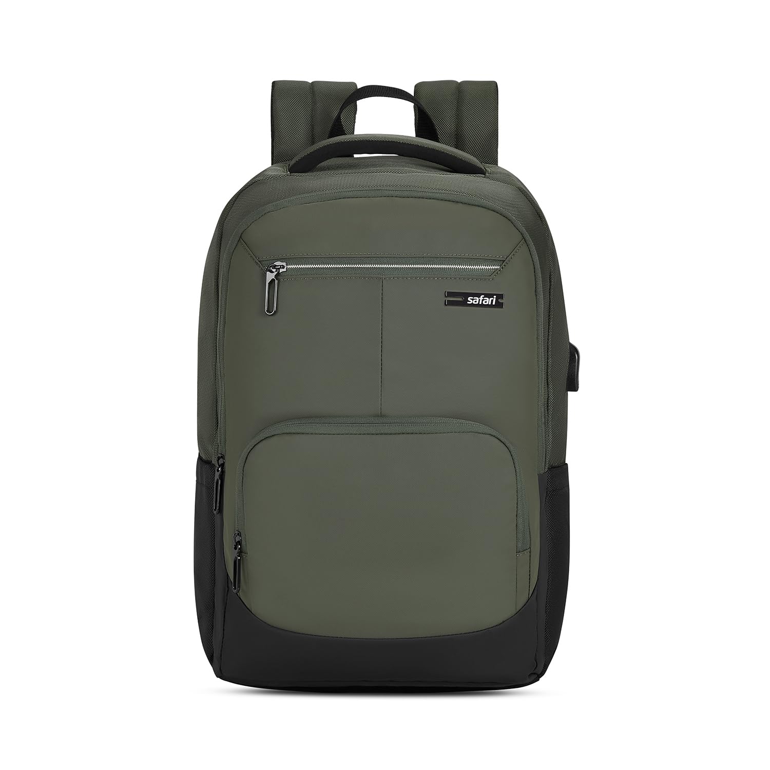 Nex 26L Laptop Backpack Bag for Men and Women, Ideal for Office Use/School/College, 2 Compartment, Rain Cover, Antitheft Pocket, USB Port, Trolley Sleeve & Organizer