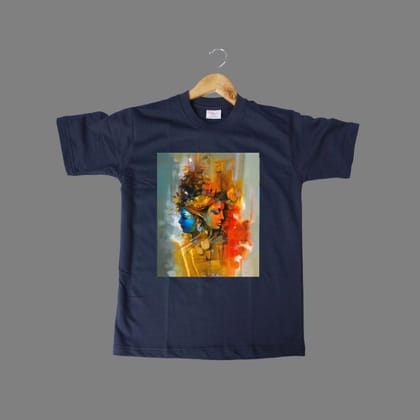 PP02  Radha Krishna Navy Blue