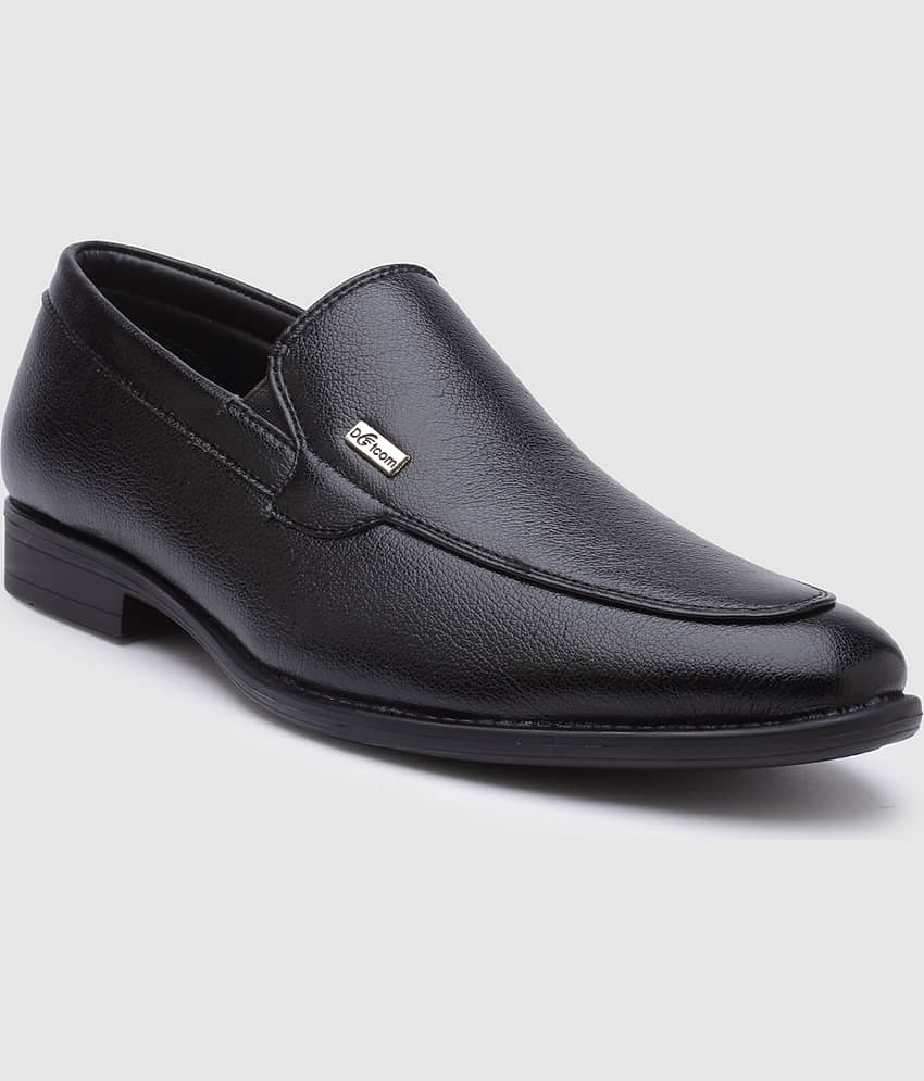 Action - Black Men's Slip On Formal Shoes