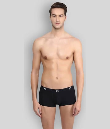 XYXX Pack of 2 Modal Trunks For Men's ( Black )