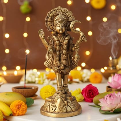 Brass Showpiece Kali Maa God Idol Statue (BSMAS1599 D) Brass Showpiece Kali Maa God Idol Statue (BSMAS1599 D)