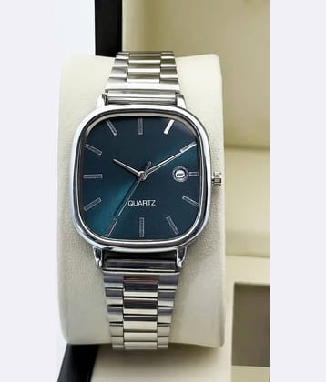 EEWHI Silver Stainless Steel Analog Men's Watch