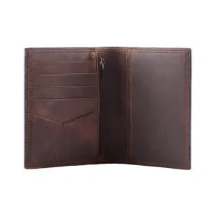 Sienna Chestnut Brown RFID Blocking Passport Case