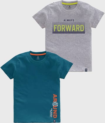 CODEZ Pack of 5 Boys Cotton T-Shirt ( Multicolor )