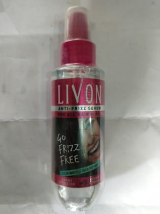 Livon Anti-Frizz Serum Salon Smooth, Ultra Glossy Hair