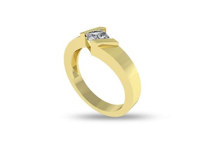 Solitaire Engagement Ring for Men Solitaire Engagement Ring for Men