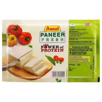 Amul Fresh Paneer 200 Gms