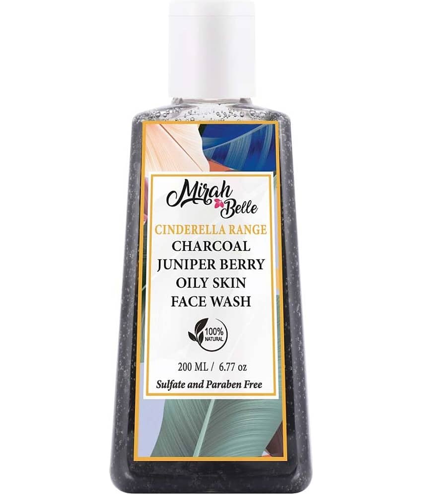 Mirah Belle - Charcoal - Juniper Berry Oil Skin Face Wash 200 ml
