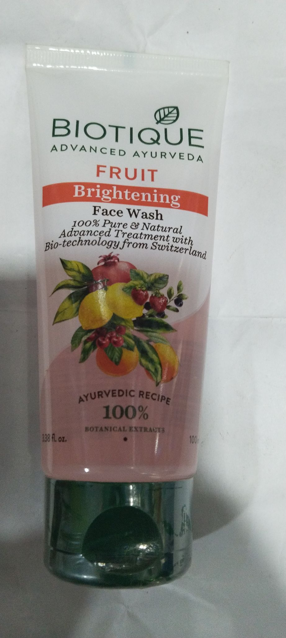 Biotique Advanced ayurveda Fruit Brightening Face wash 