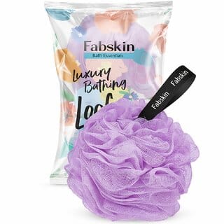 FABSKIN Loofah Body Scrubber for Men & Women  Bath Exfoliating Shower Loofah (Assorted Color)