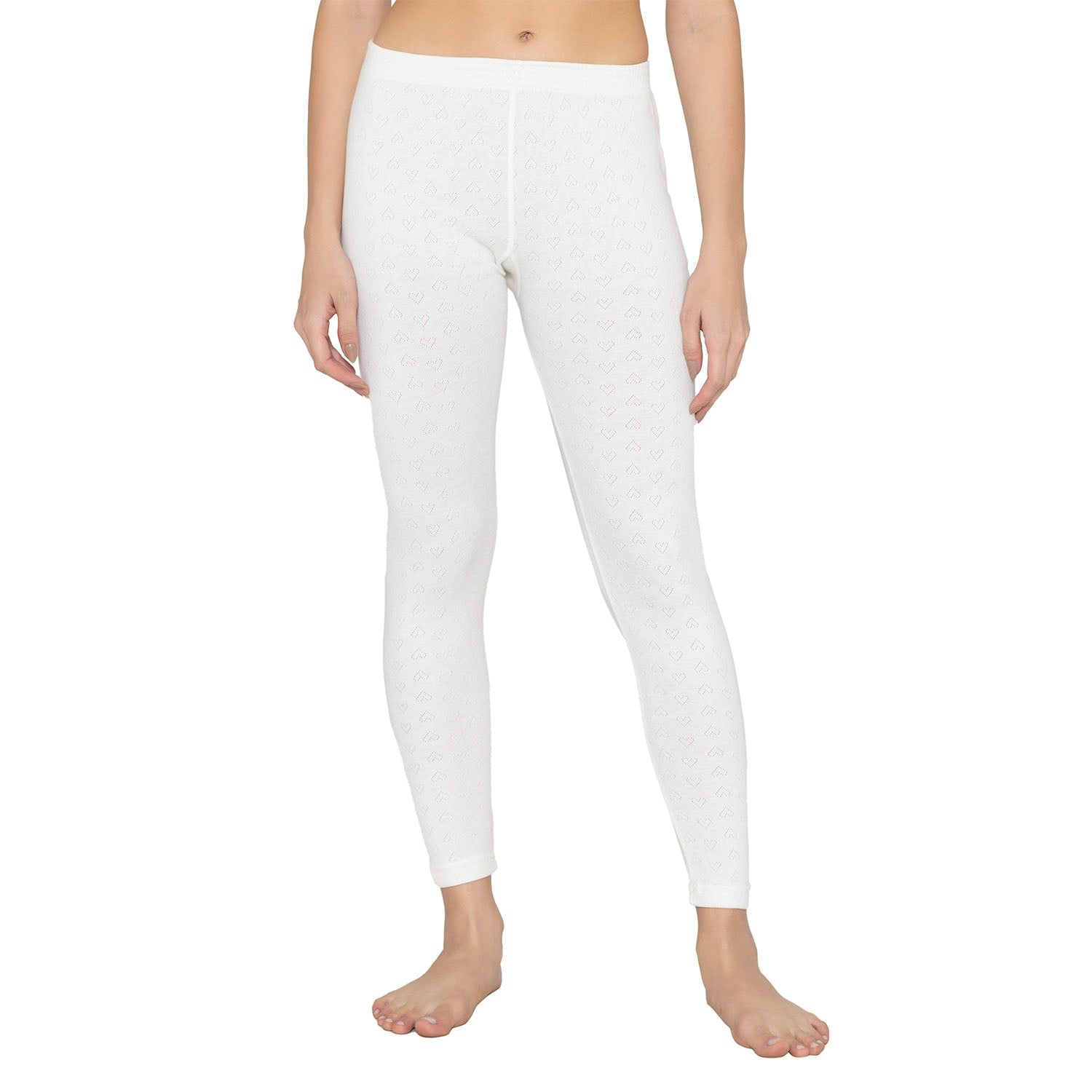 Women's Thermal Warmer Bottom Pant Off White S