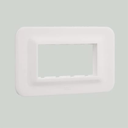 Anchor Roma Urban 4M Cover Plate with Base frame (WH) - 66804WH Anchor Roma Urban 4M Cover Plate with Base frame (WH) - 66804WH