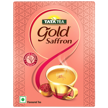Tata Tea Gold Saffron Black Tea - Natural Flavour, Rich In Taste, 250 g