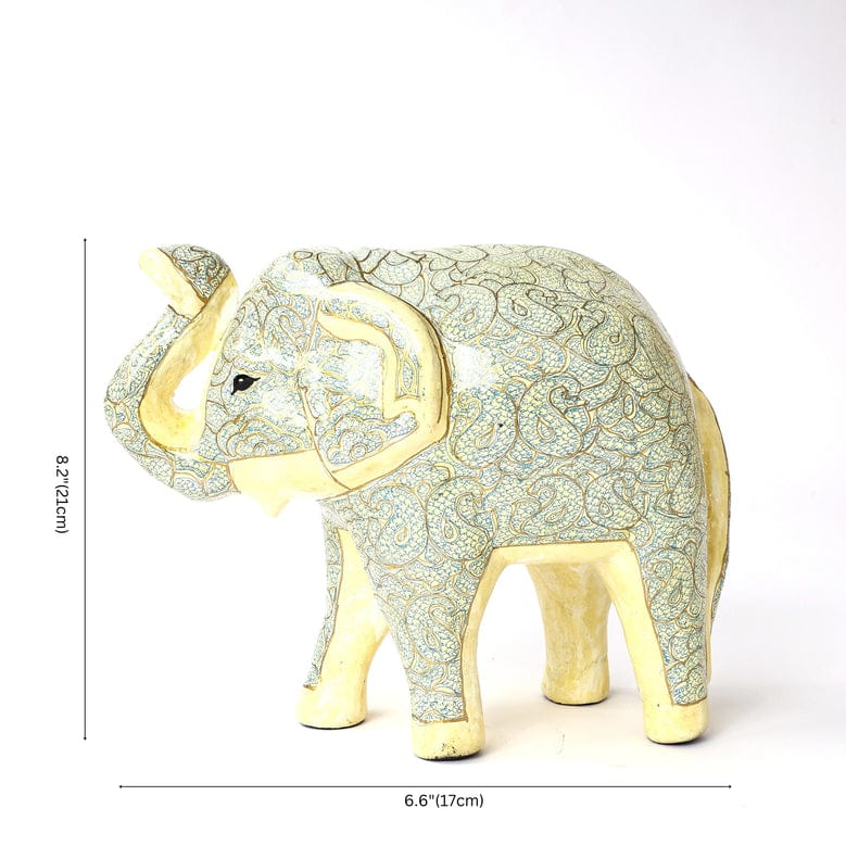 Handcrafted Papier Mache Elephant