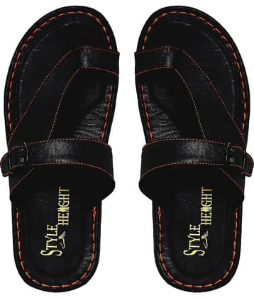 Style Height Black Flip Flops