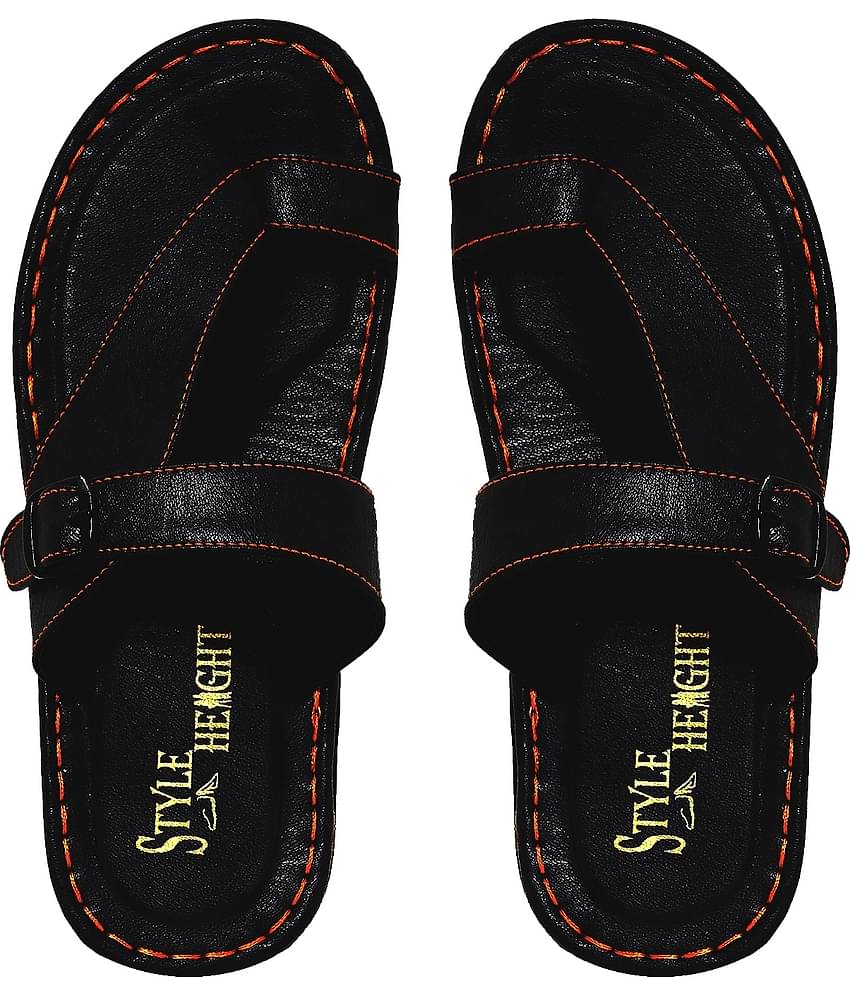 Style Height Black Flip Flops