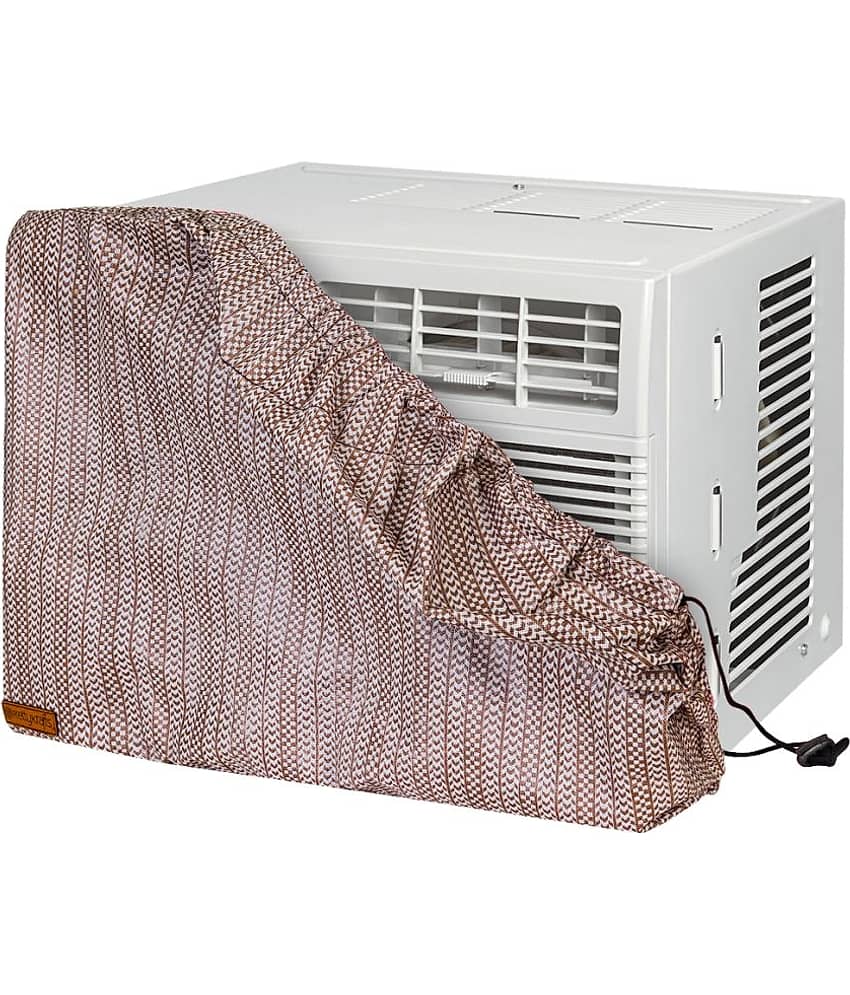 PrettyKrafts Single Others Brown AC Cover for Tower AC